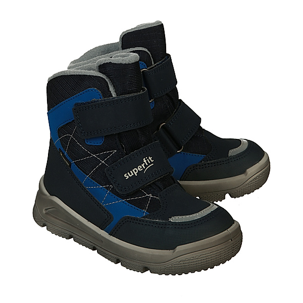 Superfit Klett-Boots MARS in blau/hellgrau