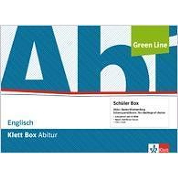 Klett Box Zentralabitur Englisch Nordrhein-Westfalen, Schüler-Box 1