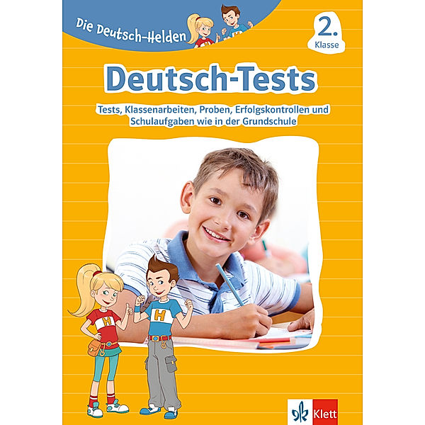 Klett Die Deutsch-Helden: Deutsch-Tests 2. Klasse