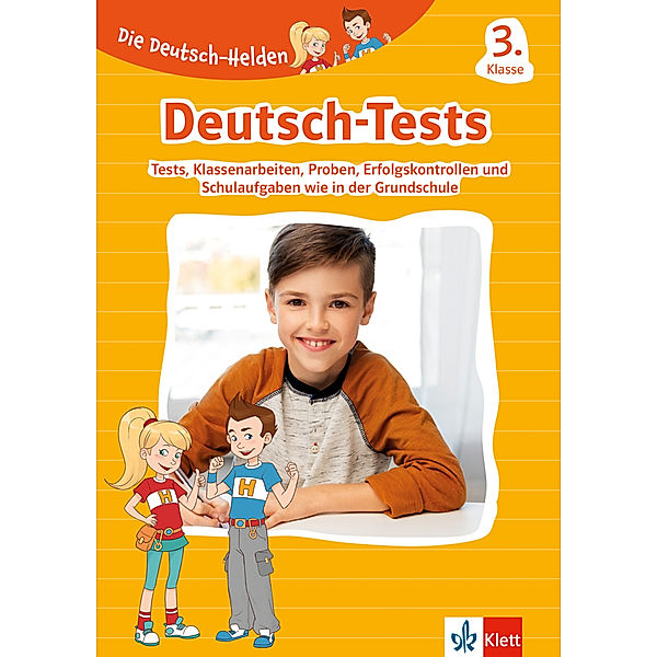 Klett Die Deutsch-Helden: Deutsch-Tests 3. Klasse