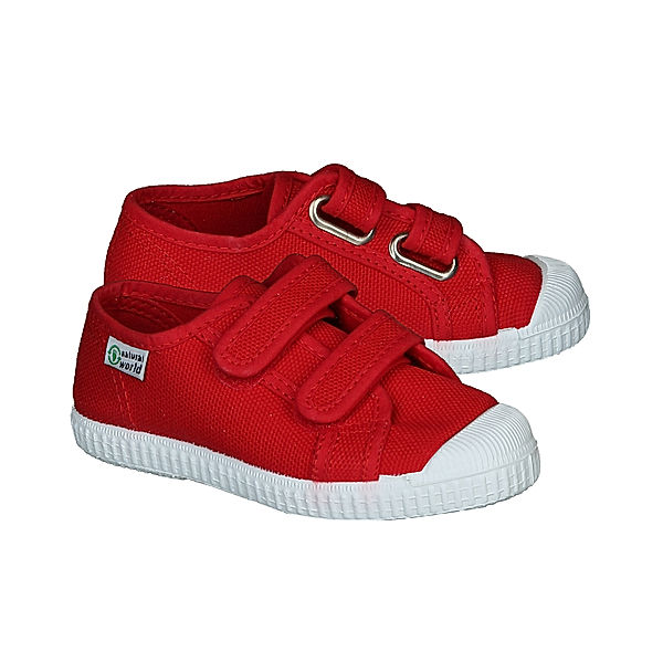 Natural World Klett-Halbschuhe BASQUET PARIS in rojo