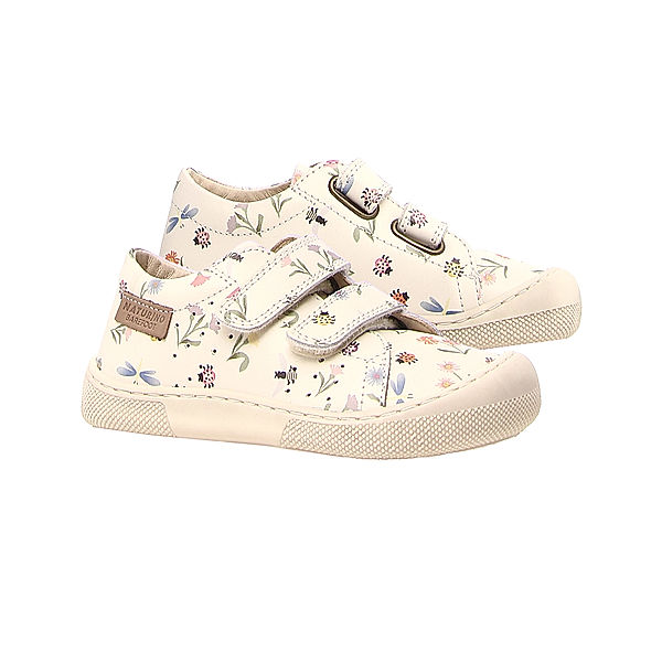 Naturino Klett-Halbschuhe BIRA in creme