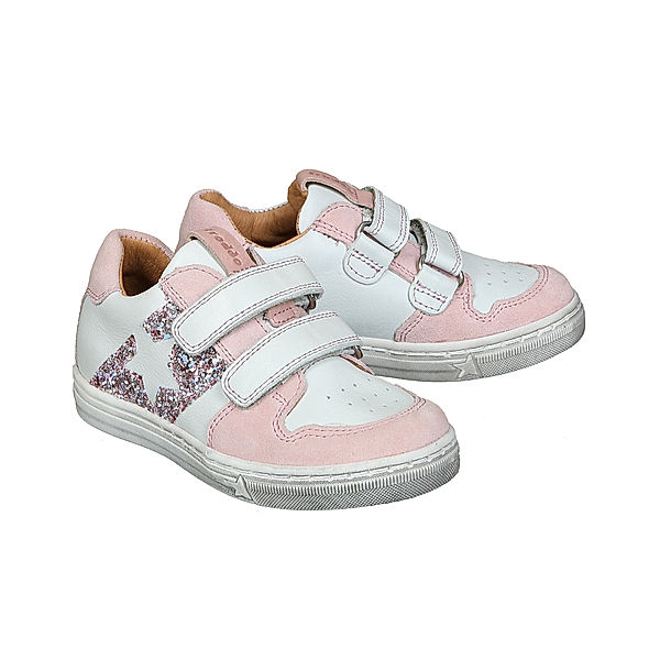 froddo® Klett-Halbschuhe DOLBY STAR in white/pink