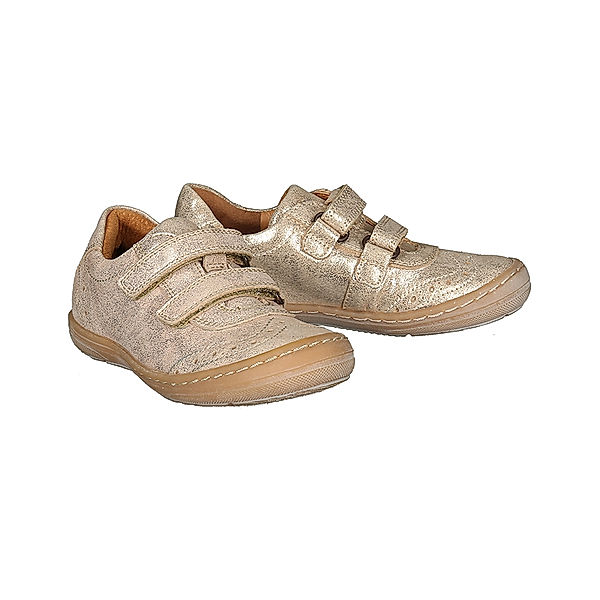 froddo® Klett-Halbschuhe IZLET mit Lochmuster in metallic gold