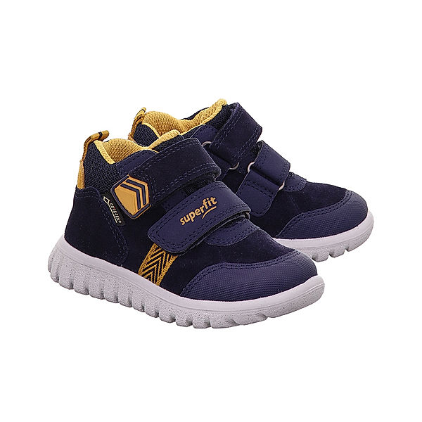 Superfit Klett-Halbschuhe SPORT7 MINI in blau/gelb