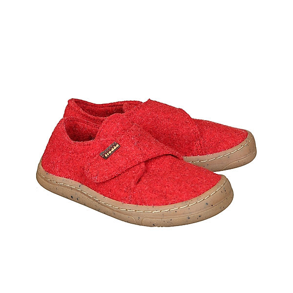 froddo® Klett-Hausschuhe BAREFOOT WOOLY in red