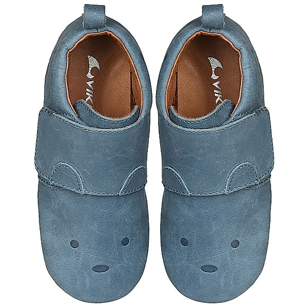 Viking Klett-Hausschuhe FAIRYTALE in ocean blue