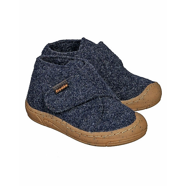 froddo® Klett-Hausschuhe MINNI WOOLY in dark blue