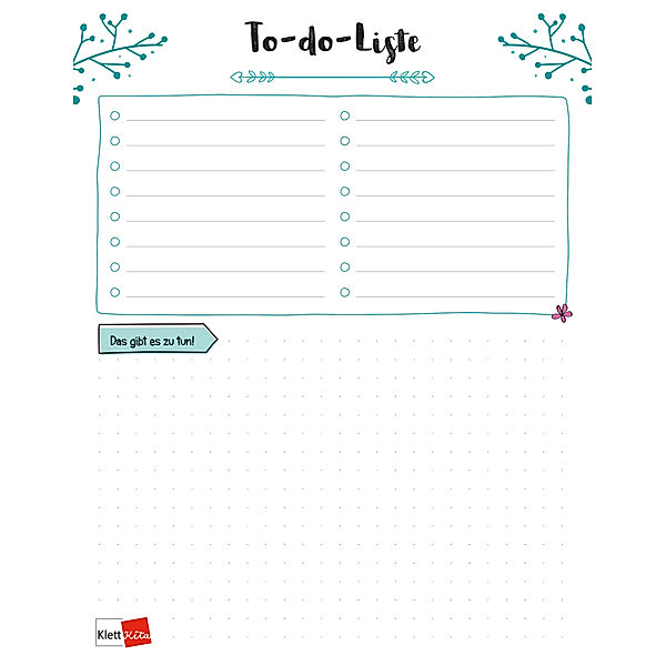 Klett Kita Arbeitshilfen - To-do-Liste für die Kita