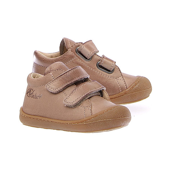 Naturino Klett-Lauflernschuhe COCOON VL in taupe