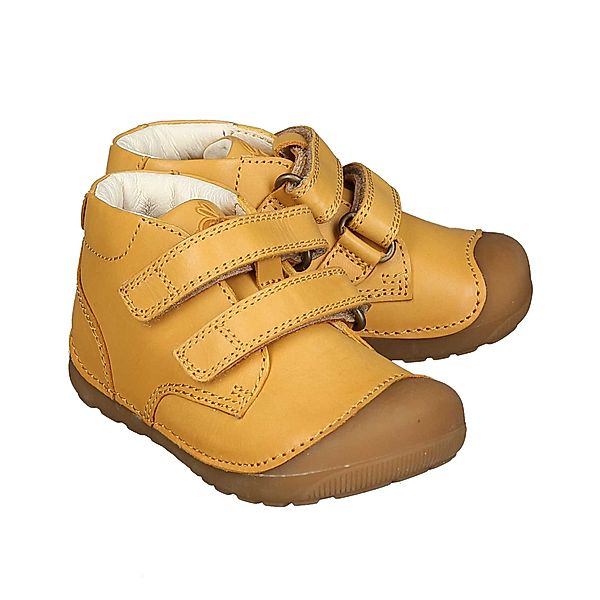 Bundgaard Klett-Lauflernschuhe PETIT VELCRO in mustard