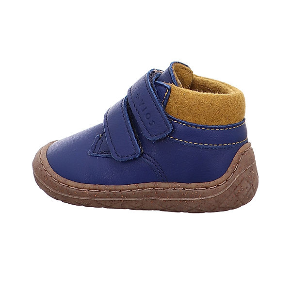 Superfit Klett-Lauflernschuhe SATURNUS in blau/gelb