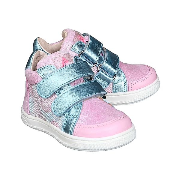 acebos Klett-Lauflernschuhe SPORTIVE CHIC in flamingo