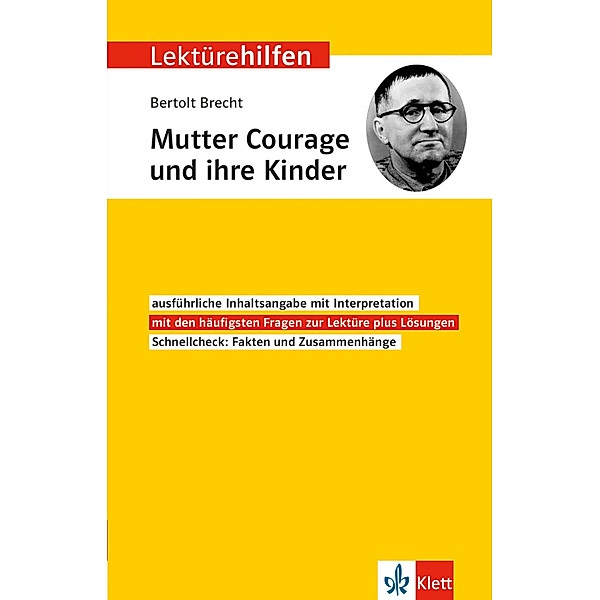 Klett Lektürehilfen Bertolt Brecht, Mutter Courage und ihre Kinder