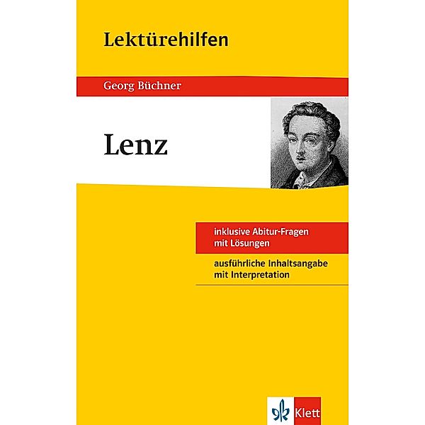 Klett Lektürehilfen - Georg Büchner, Lenz / Klett Lektürehilfen Bd.7, Udo Müller