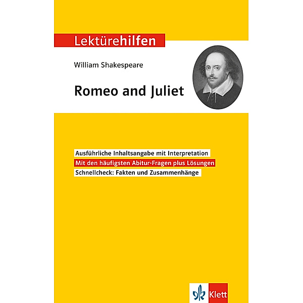 Klett Lektürehilfen / Klett Lektürehilfen William Shakespeare, Romeo und Juliet