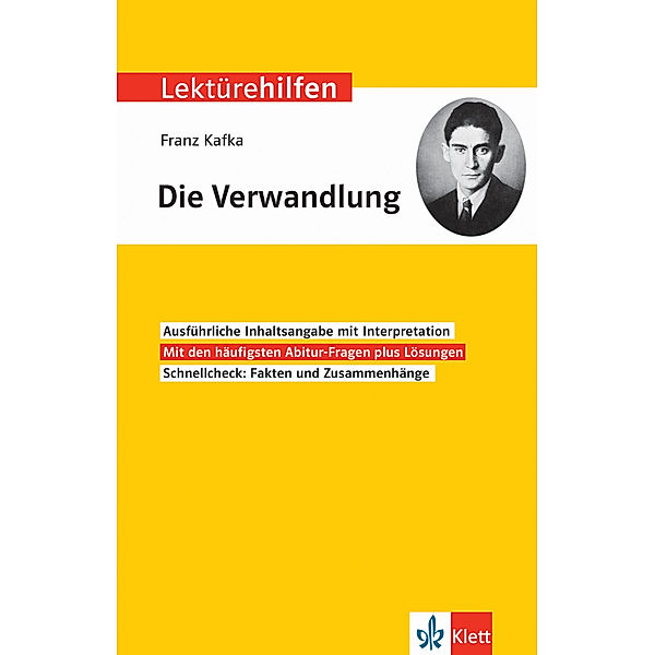 Klett Lektürehilfen / Lektürehilfen Franz Kafka 'Die Verwandlung'