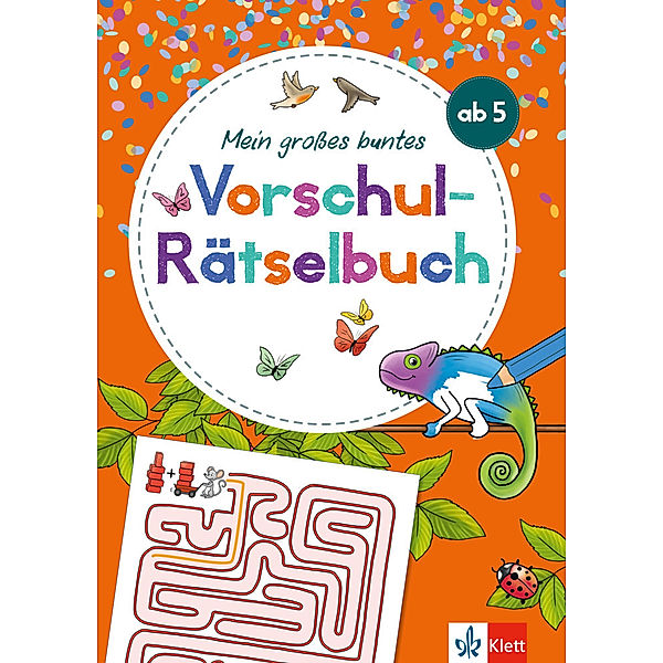 Klett Mein grosses buntes Vorschul-Rätselbuch