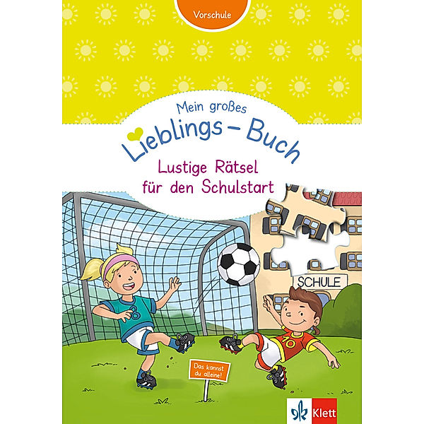 Klett Mein grosses Lieblings-Buch Lustige Rätsel für den Schulstart