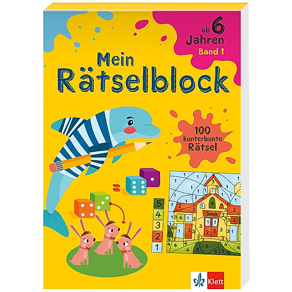 Klett Mein Rätselblock ab 6 Jahren Band 1