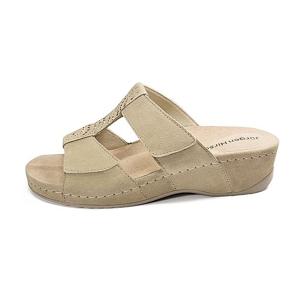 Jürgen Hirsch Klett-Pantolette Sabine (Grösse: 41) beige