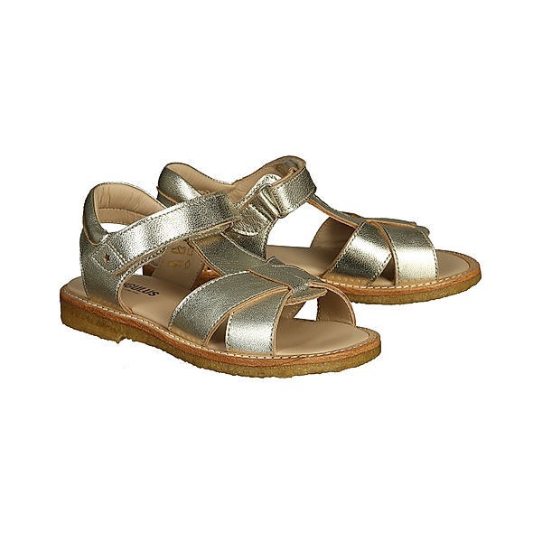 ANGULUS Klett-Sandalen BASIC in gold