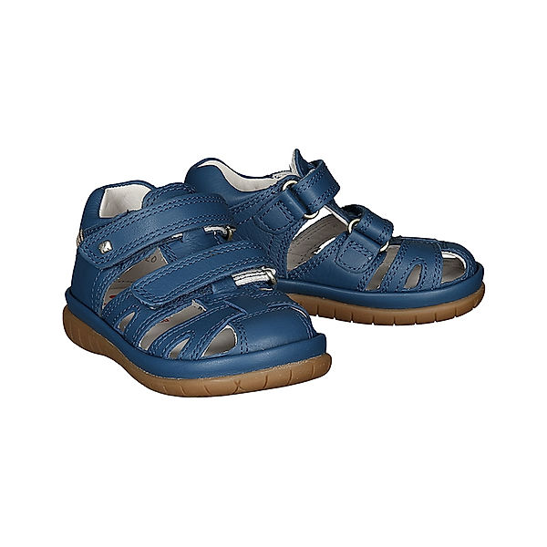 elefanten Klett-Sandalen BELLINO mit Zehenschutz in blau
