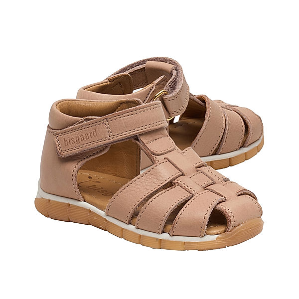 bisgaard Klett-Sandalen BILLIE mit Zehenschutz in nude