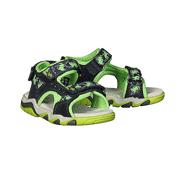 Lurchi Klett-Sandalen BRIAN in navy/green