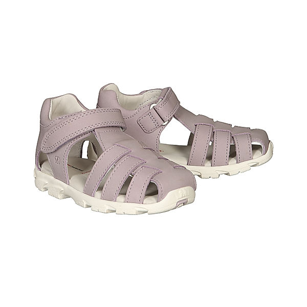 elefanten Klett-Sandalen FISHER FIDO mit Zehenschutz in flieder