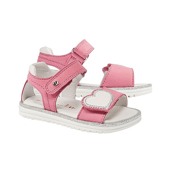 elefanten Klett-Sandalen FULVIA FUHEARD in rosa/weiß