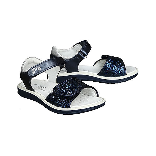 Primigi Klett-Sandalen GLITTER in dunkelblau