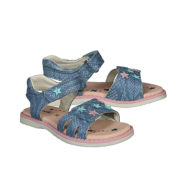 Lurchi Klett-Sandalen LULU STARS in blue