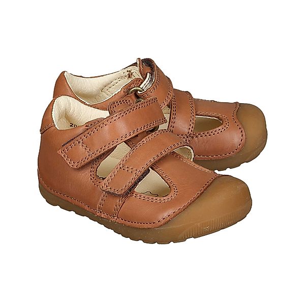 Bundgaard Klett-Sandalen PETIT SUMMER mit Zehenschutz in cognac