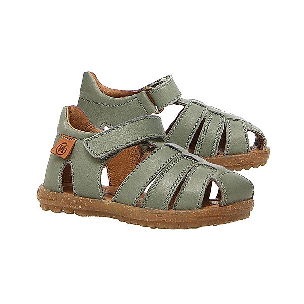 Naturino Klett-Sandalen SEE UNI mit Zehenschutz in grün