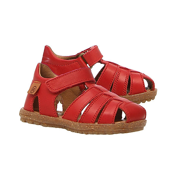 Naturino Klett-Sandalen SEE UNI mit Zehenschutz in rot