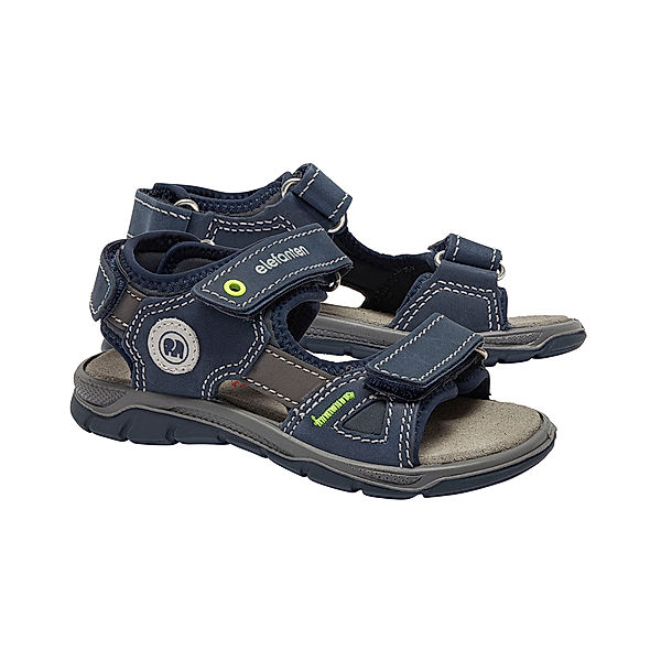 elefanten Klett-Sandalen SPRINTER SPIDER in blau/grau