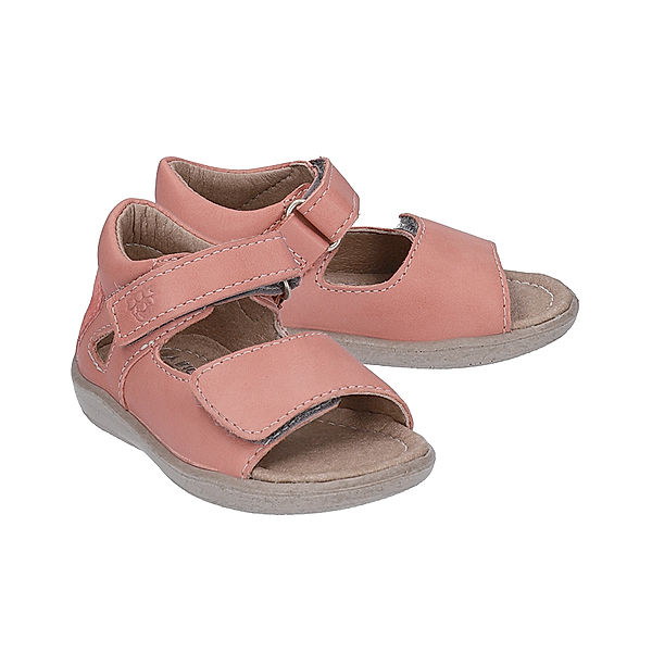 PEPINO Klett-Sandalen TAYA in coral/strawberry