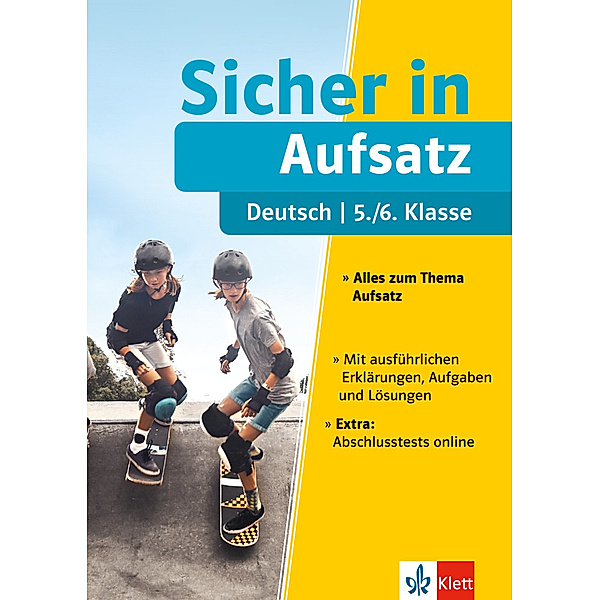 Klett Sicher in Deutsch Aufsatz 5./6. Klasse