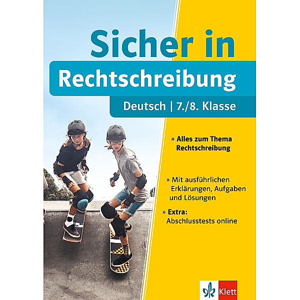 Klett Sicher in Deutsch Rechtschreibung 7./8. Klasse