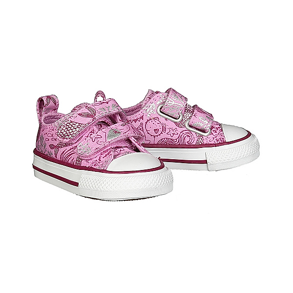 Converse Klett-Sneaker CTAS 2V OX – MERMAID in pink/weiß