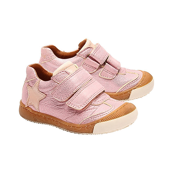 bisgaard Klett-Sneaker JENNA in metallic pink