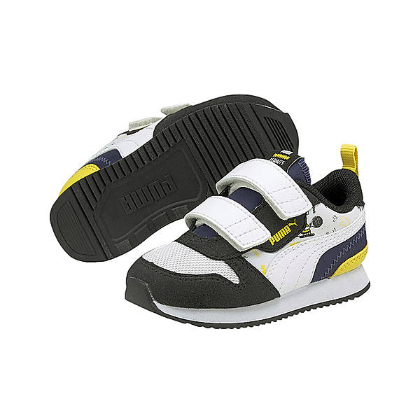 Puma Klett-Sneaker PEANUTS R78 V INF in schwarz