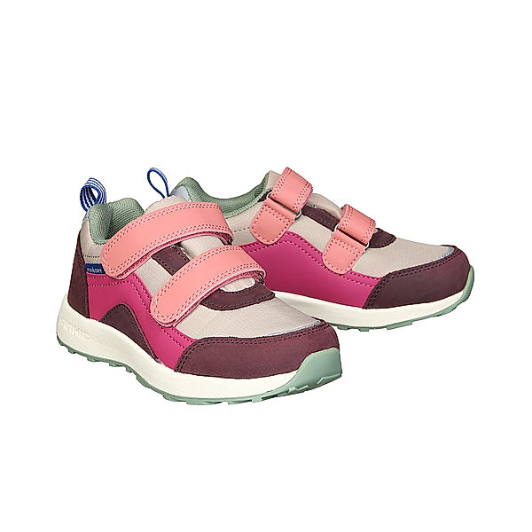 finkid Klett-Sneaker SAMMAKKO in eggplant