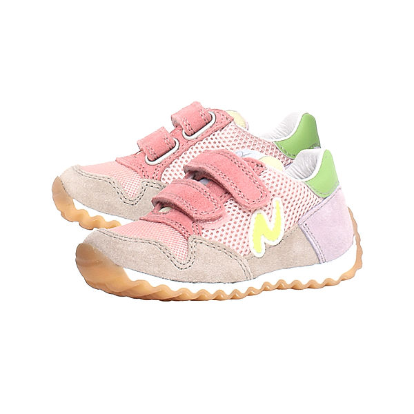 Naturino Klett-Sneaker SAMMY MULTI in candy