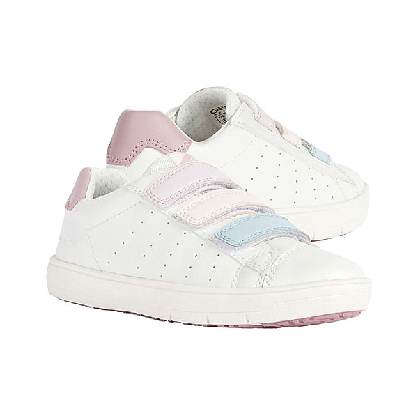 GEOX Klett-Sneaker SILENEX in white/rose