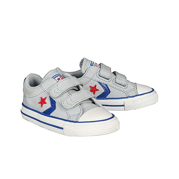 Converse Klett-Sneaker STAR PLAYER 2V OX WOLF GREY in hellgrau/blau