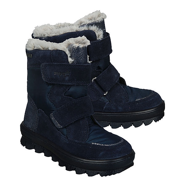 Superfit Klett-Stiefel FLAVIA gefüttert in blau