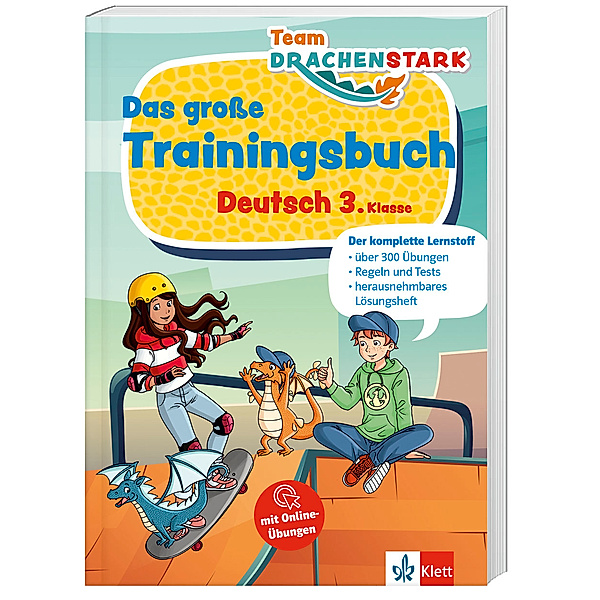 Klett Team Drachenstark: Das grosse Trainingsbuch Deutsch 3. Klasse