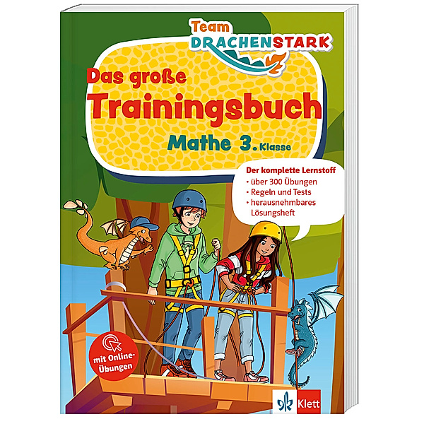 Klett Team Drachenstark: Das grosse Trainingsbuch Mathe 3. Klasse